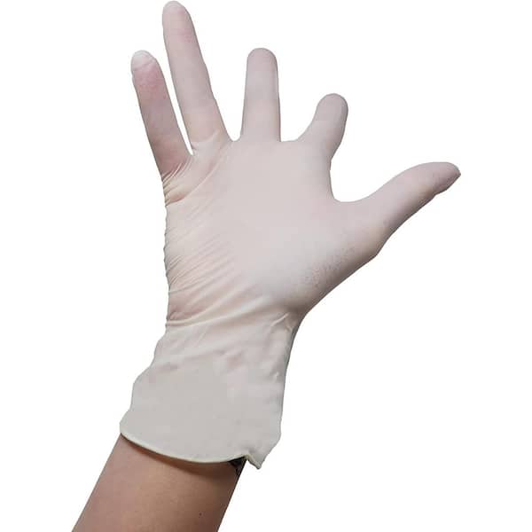 Metal Detectable Vinyl Gloves, Food Factory Disposable Glove
