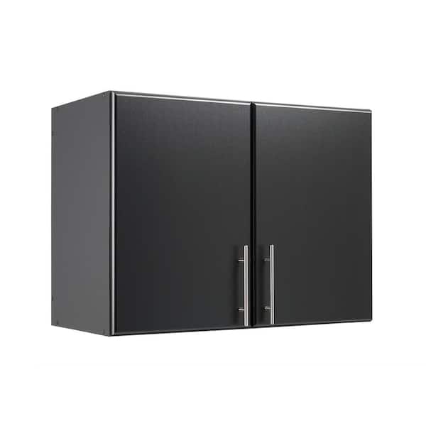 Prepac Elite 32" Wall Cabinet in Black 