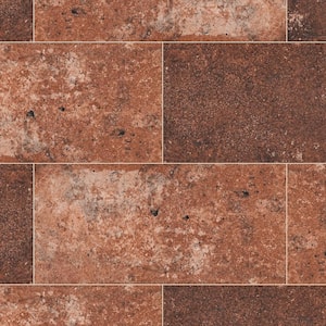 Capella Red Brick 5 in. x 10 in. Matte Porcelain Floor and Wall Tile (5.55 sq. ft. /Case)