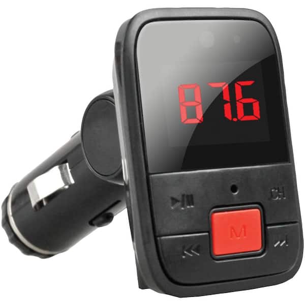 Faial tuberculose Voorwaardelijk Supersonic Bluetooth FM Transmitter with Large Red Display-IQ-208BT - The  Home Depot