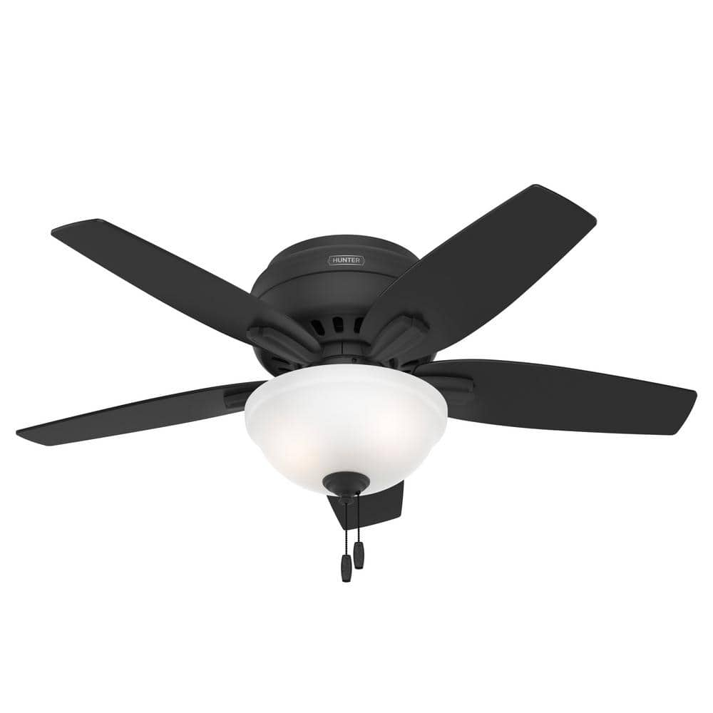 Reviews for Hunter Newsome 42 in. Indoor Matte Black Ceiling Fan with ...