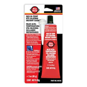 Permatex 3 oz. High-Temp Red RTV Silicone Gasket Maker 75152 - The