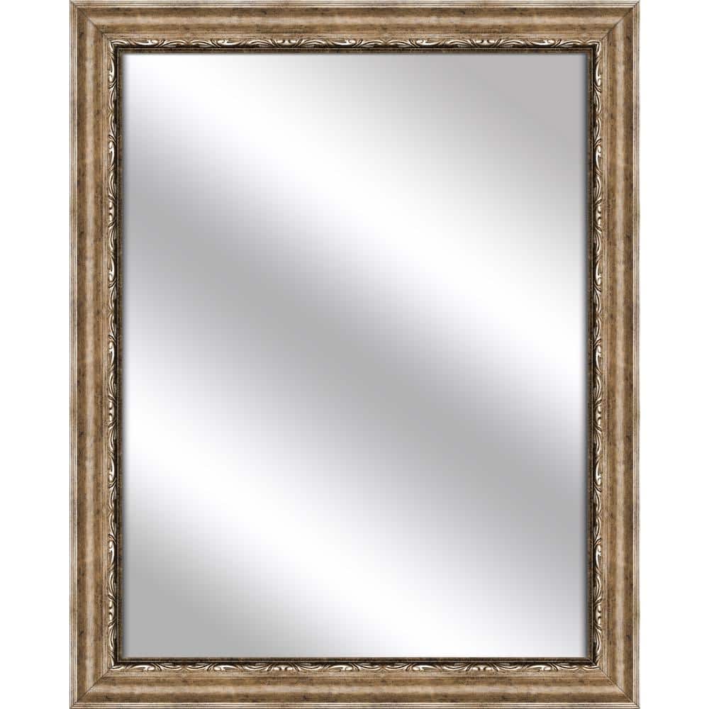 Medium Rectangle Dark Champagne Art Deco Mirror (32.375 in. H x 26.375 in. W) price history on PriceWatchPro