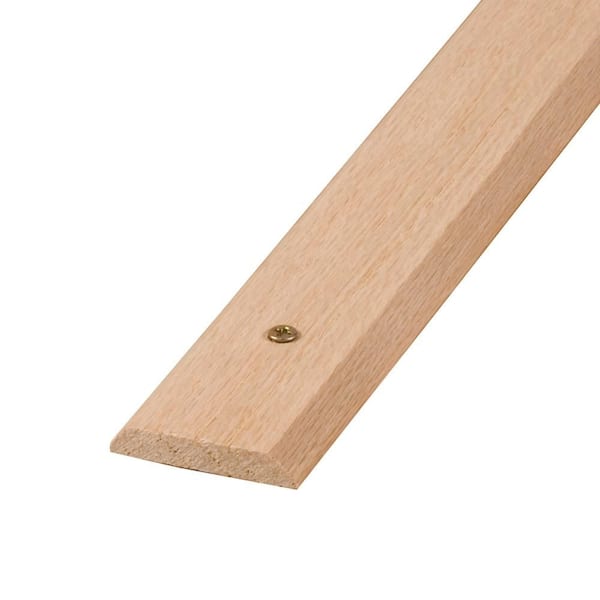 1-1/4 in. x 72 in. Unfinished Oak Seam Binder