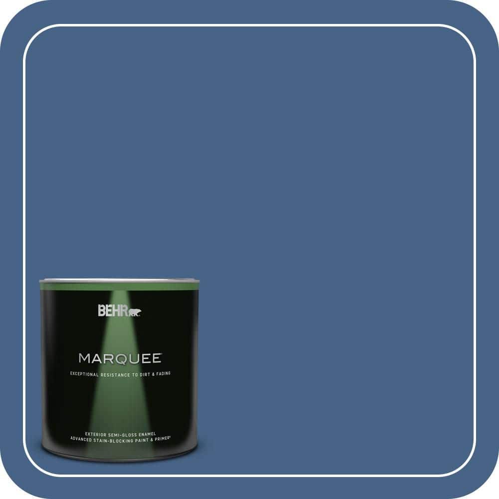 1 qt. #PPU15-04 Mosaic Blue Semi-Gloss Enamel Exterior Paint & Primer price history on PriceWatchPro