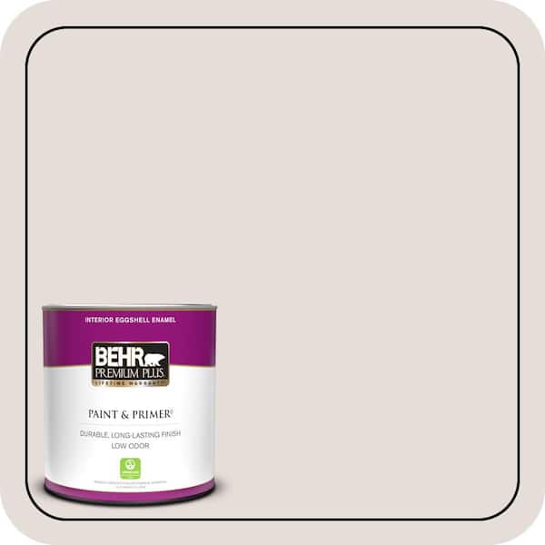 BEHR PREMIUM PLUS 1 qt. Home Decorators Collection #HDC-CT-17 Pale Starlet Eggshell Enamel Low Odor Interior Paint & Primer
