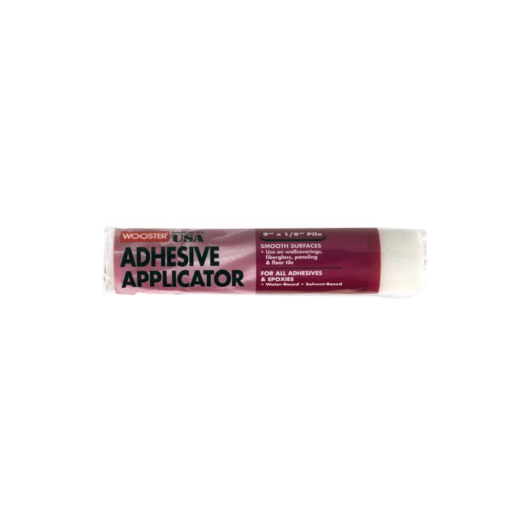 PRIVATE BRAND UNBRANDED 9 in. x 1/4 in. Polyester Adhesive and Epoxy Roller  RC118-9 - The Home Depot