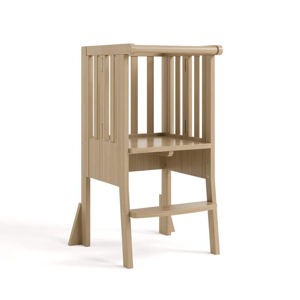 Toddler Montessori Foldable Step Stool - Driftwood
