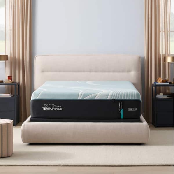 TEMPUR-PEDIC LuxeAdapt 2.0 Queen Medium Hybrid 13 in. Mattress 10728251 ...