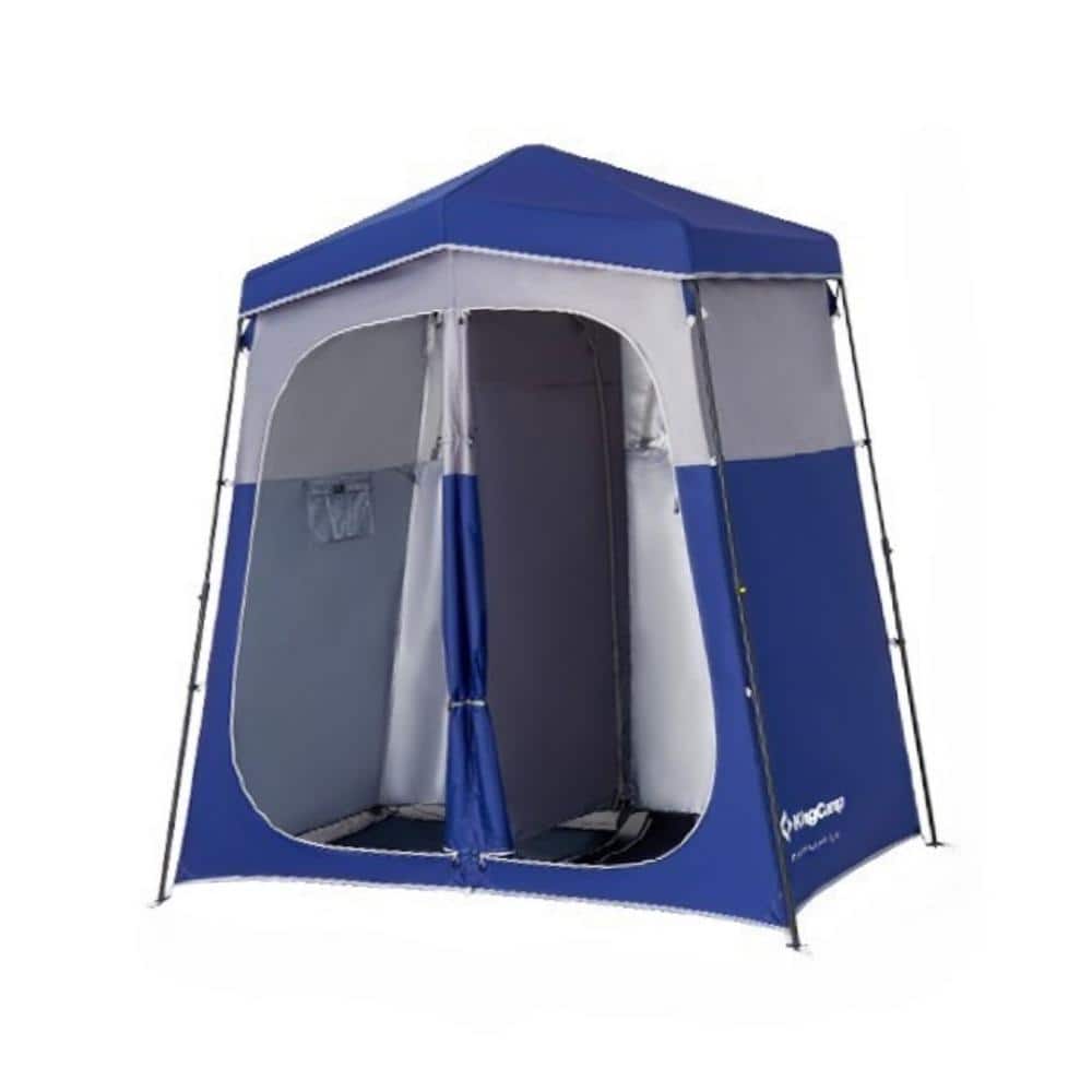 2-Person Oxford Outdoor Shower Tent for Camping Portable
