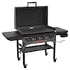 Blackstone 4-Burner Liquid Propane Outdoor Griddle with Hood in Black 8093917