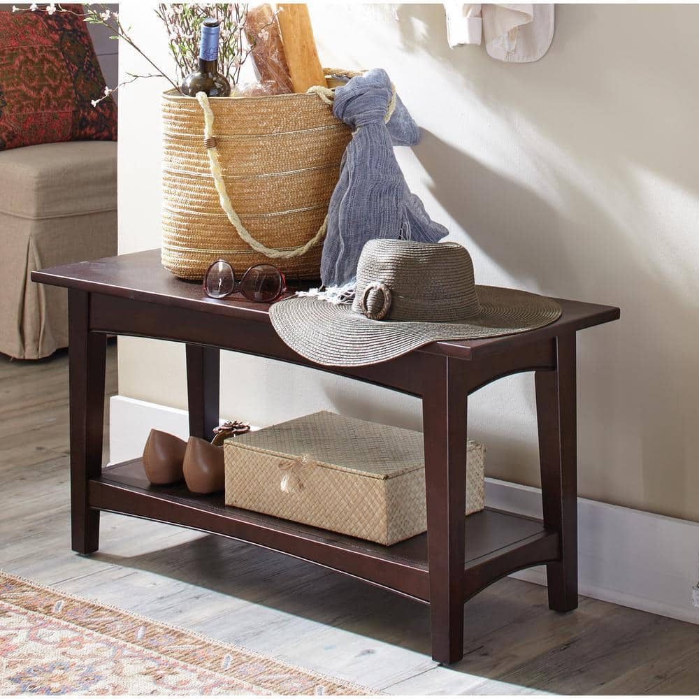 Espresso Storage Bench