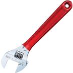 1-1/2 in. Extra Capacity Adjustable Wrench with Plastic Dipped Handle