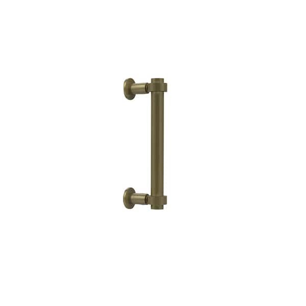 Allied Brass Contemporary 8 in. Back to Back Shower Door Pull in Antique Brass