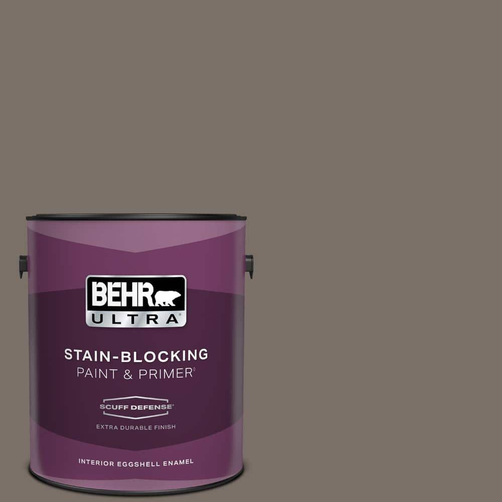 BEHR ULTRA 1 gal. #N200-6 Kindling Extra Durable Eggshell Enamel ...