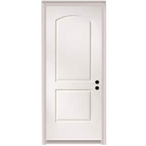 32 in. x 80 in. Caiman Left-Hand Primed Composite 20 Min. Fire-Rated House-to-Garage Single Prehung Interior Door