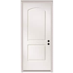 Hinged door definition: type of panel and handle (LOD 300)