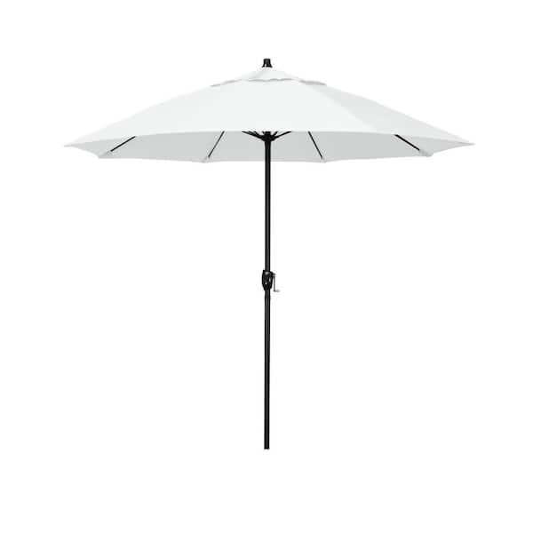 California Umbrella 7.5 ft. Bronze Aluminum Market Patio Umbrella with ...