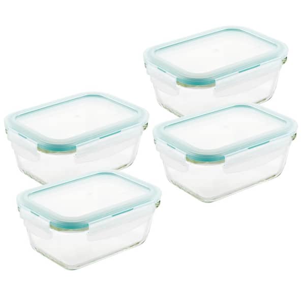 White Feather Supplies 4pc. Extra Large Airtight Food Storage Container Set