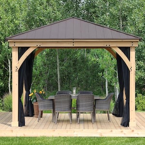 14 ft. Meridian Cedar Gazebo 