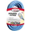 Southwire 50 ft. 12/3 SJTW Hi-Visibility/Low-Temp Outdoor Heavy-Duty Extension Cord with Power Light Plug 2568SW0006