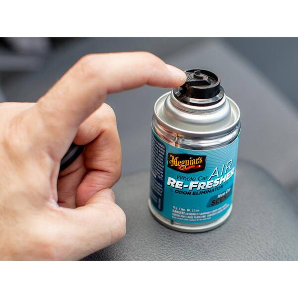 Meguiar S Whole Car Air Refresher Odor Eliminator New Car Scent G16402 The Home Depot