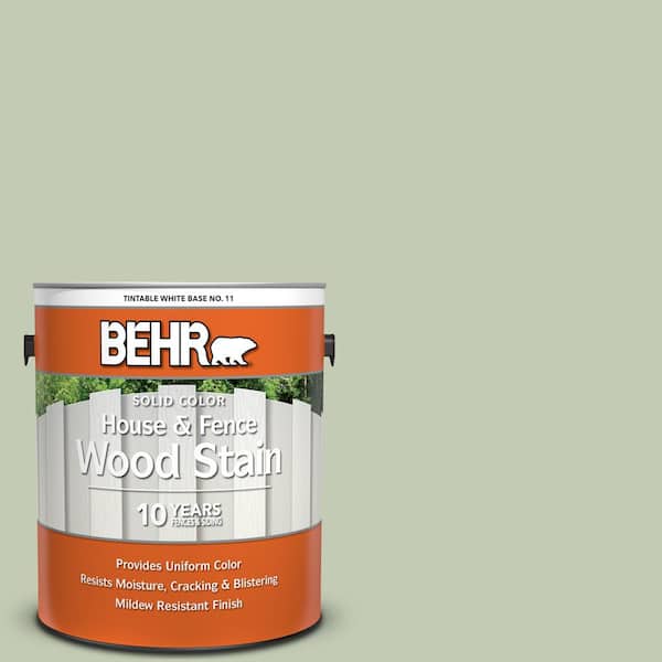 BEHR 1 gal. #420E-3 Spring Hill Solid Color House and Fence Exterior Wood Stain