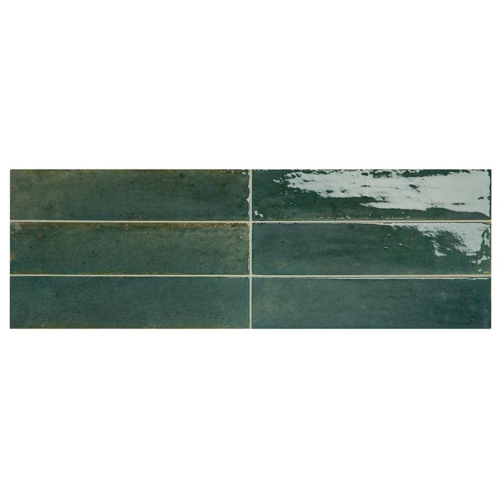 Daltile Remedy Herbal 2 3 8 In X 9 5 Glazed Porcelain Subway Wall Tile 42 Sq Ft Case Rd21391p The Home Depot - Herb Kitchen Wall Tiles