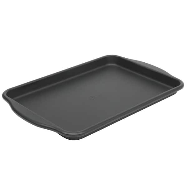 Oster Teston Platinum Collection 15 x 10 in. Nonstick Carbon Steel Cookie Sheet in Matte Black