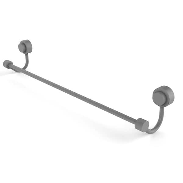 Allied Brass Venus Collection 30 in. Wall Mounted Towel Bar in Matte Gray