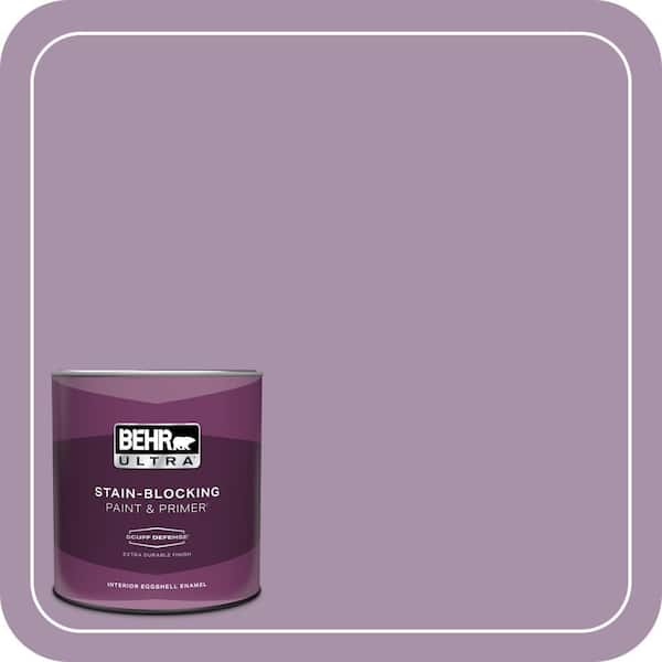 BEHR ULTRA 1 qt. #670D-5 Garden Flower Extra Durable Eggshell Enamel Interior Paint & Primer