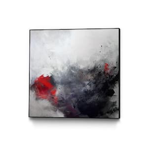 "Unanchored" by Roland Benot Framed Abstract Wall Art Print 30 in. x 30 in.
