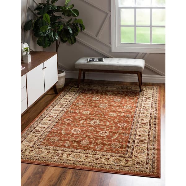 Voyage St. Louis Brick Red 4' 0 x 6' 0 Area Rug