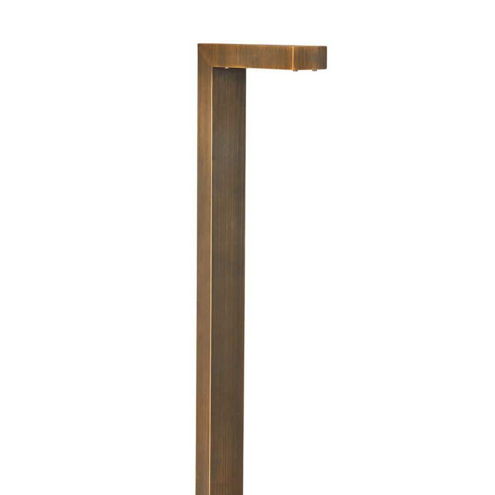 Low Voltage Bronze Hardwired Brass Modernelle Path Light with 3W LED Bulb & Stake price history on PriceWatchPro