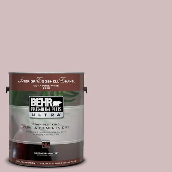 BEHR Premium Plus Ultra 1-gal. #UL100-14 Embroidery Interior Flat Enamel Paint-DISCONTINUED