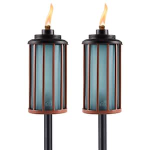 65 in. Easy Install Torch Retro Stripe Glass (2-Pack)