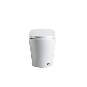 Simply Living Smart Plug in Elongated Toilet 27 x 15 x 20 in. Ivory White