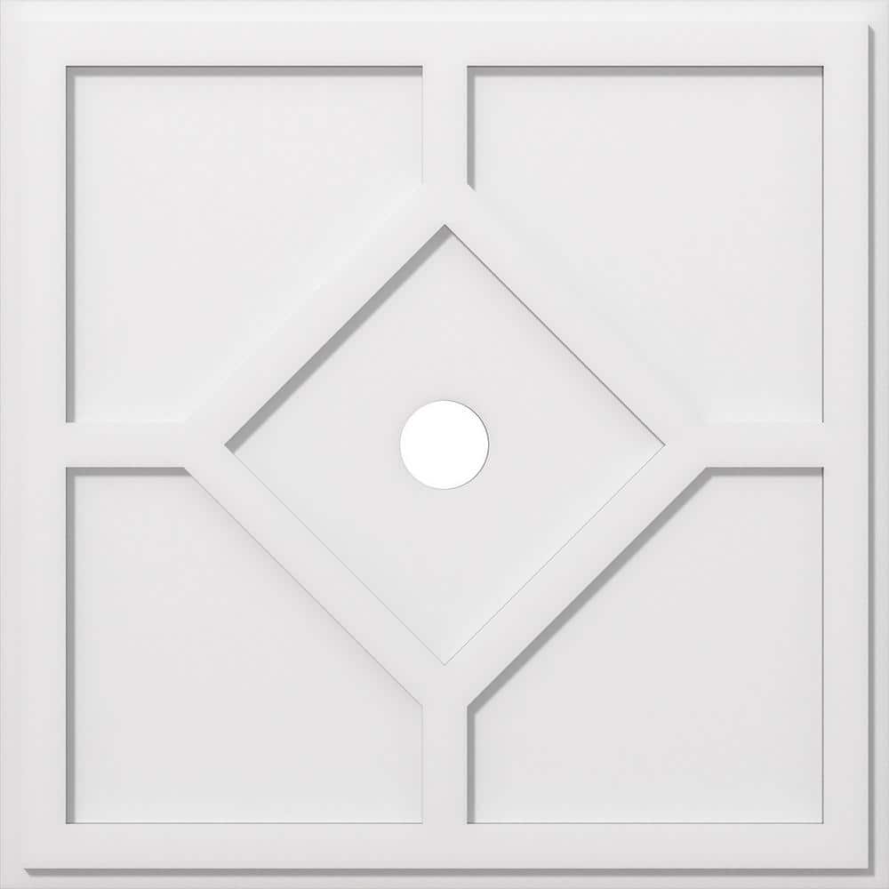 1 in. P X 10-1/2 in. C X 30 in. OD X 3 in. ID Embry Architectural Grade PVC Contemporary Ceiling Medallion price history on PriceWatchPro