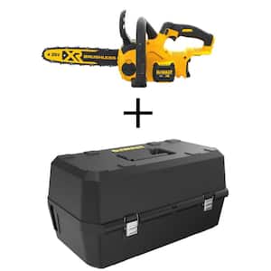 20V MAX 12 in. Brushless Battery Powered Chainsaw (Tool Only) with Chainsaw Case