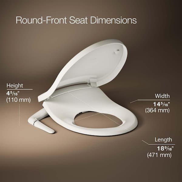 bidet round seat open klows Open-Box Swash CL1500 Elongated lasting warm water wash Swash Select EM617 Bidet Seat