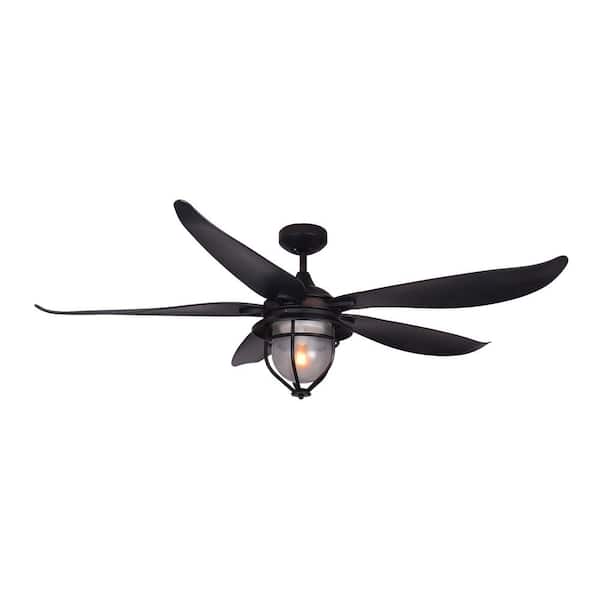 TroposAir St. Augustine 59 in. Indoor/Outdoor Oil Rubbed Bronze Ceiling Fan with Light