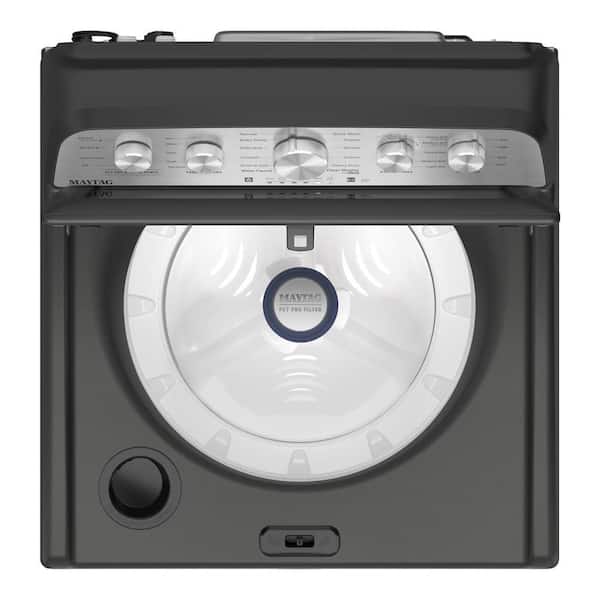 4.7 cu. ft. Top Load Washer in Volcano Black with Pet Pro Option