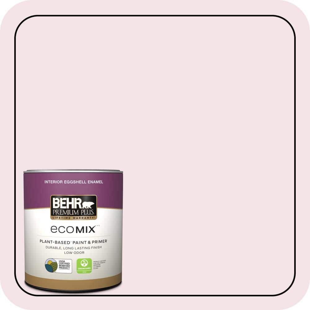1 qt. #100A-2 Be Mine Eggshell Enamel EcoMix Plant-Based Interior Paint & Primer price history on PriceWatchPro