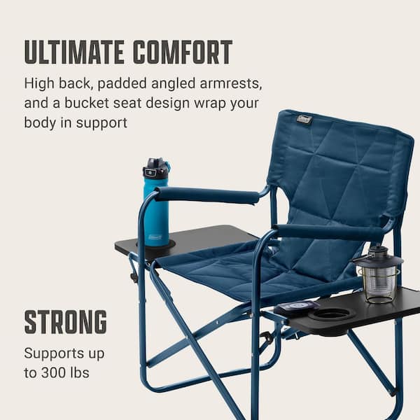 Coleman Flex 'N Go Chair 2-Tables Sapphire 2227709 - The Home Depot