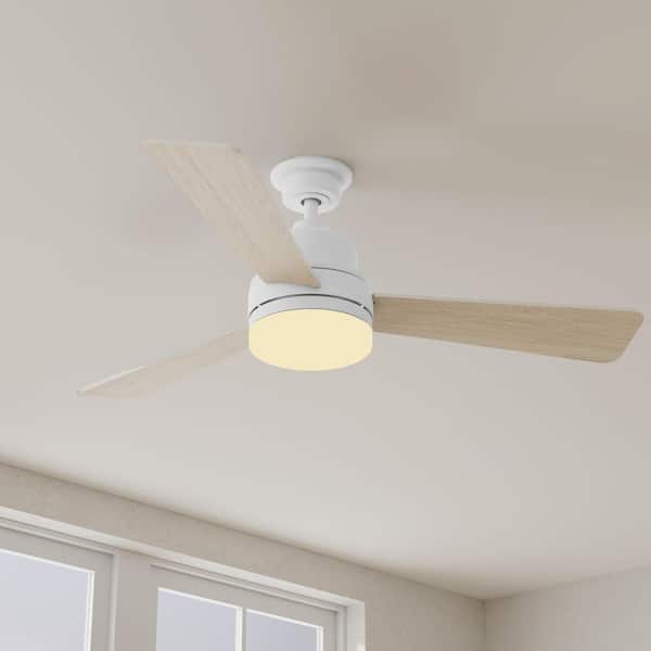 【pフナ】BrightWin Harbor Breeze Crosswinds 52-in Downrod or Flush Mount Oil