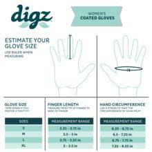 Digz Women's Medium Full Finger Latex Garden Glove 73831-012 - The Home  Depot