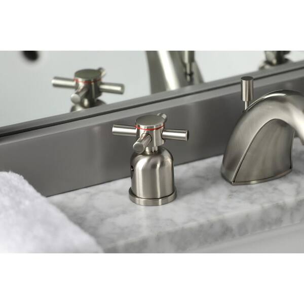 Kingston Brass Concord Modern 3-Pc. Bathroom Accessories Set in Brushed Nickel - Brushed Nickel
