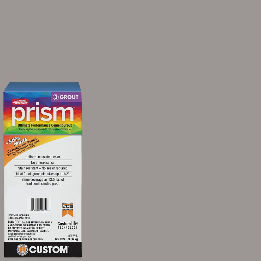 Custom Building Products Prism 165 Delorean Gray 8.5 lb. Ultimate