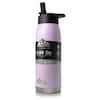 Hydrapeak Active Flow 32 oz. Blush Triple Insulated Stainless Steel Water Bottle with Straw Lid