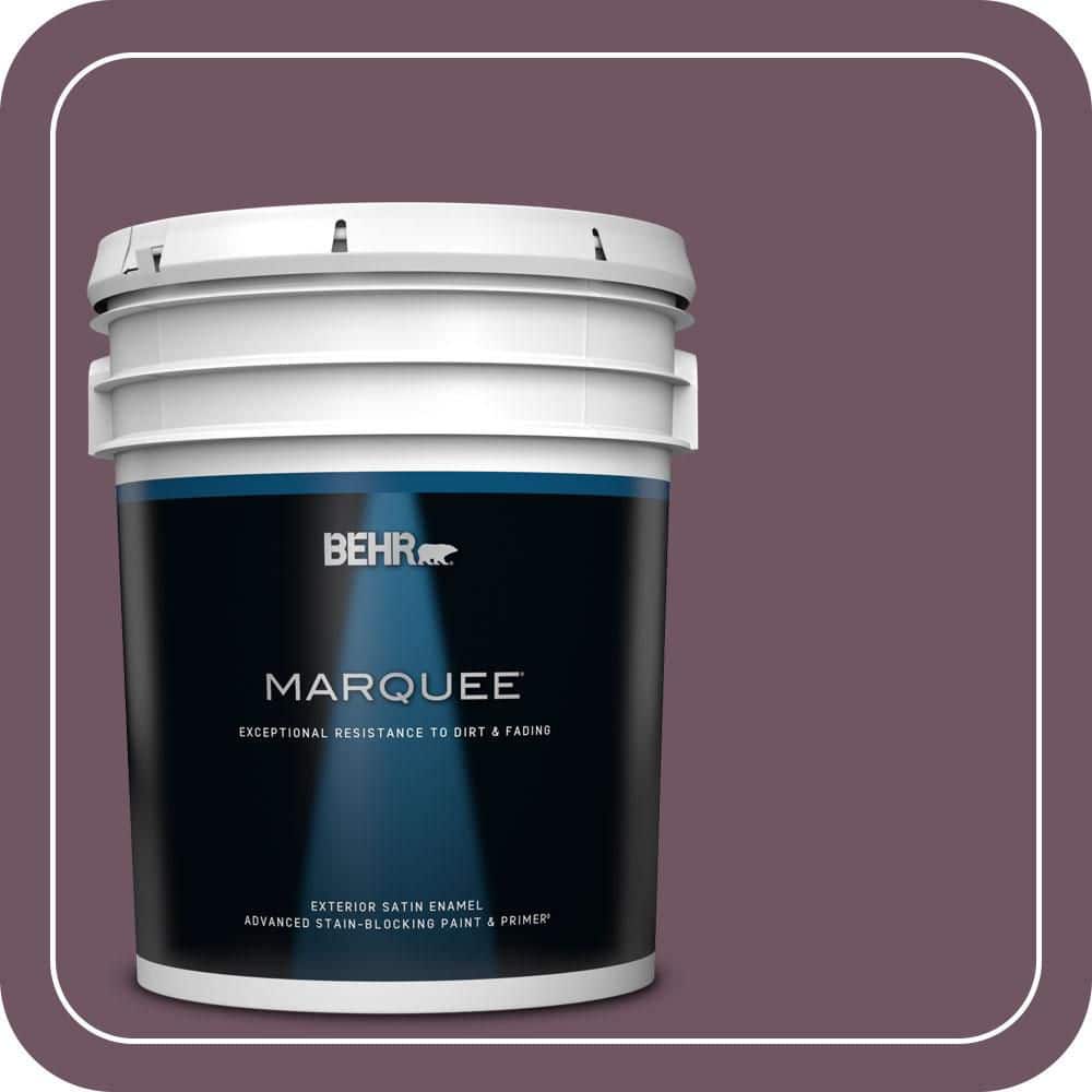 5 gal. #S110-7 Exotic Eggplant Satin Enamel Exterior Paint & Primer price history on PriceWatchPro
